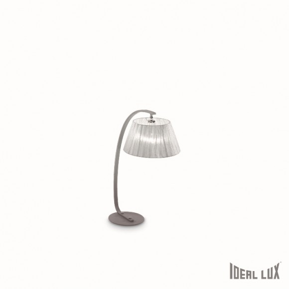 Ideal Lux Tischlampe 1 x 60W E27 - silber