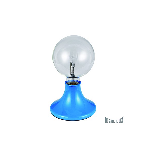 Ideal Lux Tischlampe 1x60W E27 - azurblau