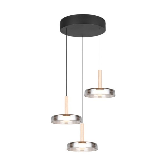 Trio T354930332 LED Pendelleuchte CELESTE  | 3x7,5W integrierte LED-Quelle | 3x750lm | 3000K