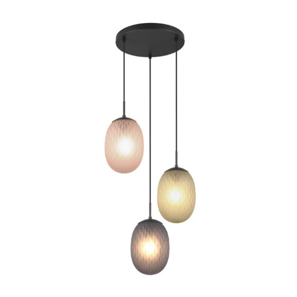 Trio T364230317 Pendelleuchte FACETTE  E27