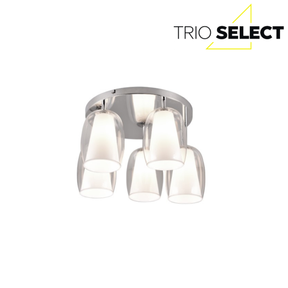Trio SELECT  T617500506 Deckenleuchte BARRET   E14