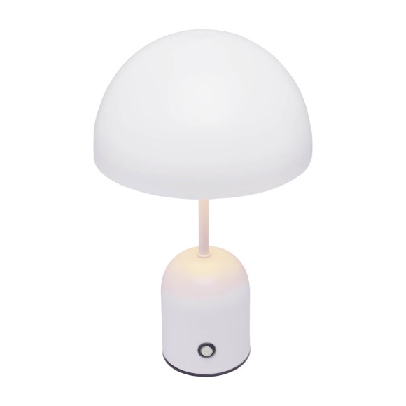 Italux TB-75839-WH LED Tischlampe Cantia | 2W integrierte LED-Quelle | 3000/6500K | mit Schalter | weiß