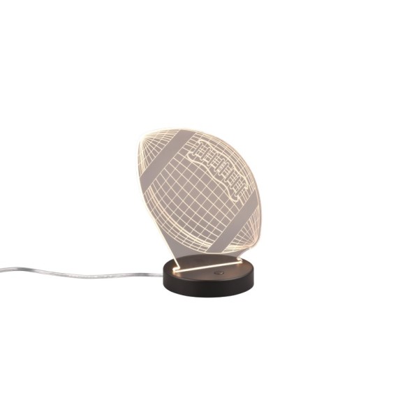 Trio Reality TR52821132 LED Tischlampe FOOTBALL | 3,2W integrierte LED-Quelle | 250lm | 3000K