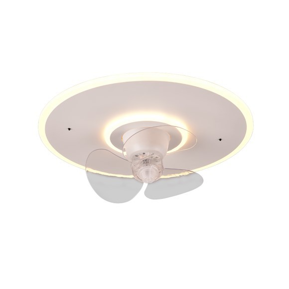 Trio R64133131 LED-Lüfter Nybro 1x30W | 3500lm | 2700-6500K | IP20 - WIZ-Technologie, Oszillationsfunktion, 3 Geschwindigkeiten, integrierter Dimmer, einstellbare Lichtfarbe, Memory-Funktion, Nachtlichtfunktion, Fernbedienung, Zeitschaltuhr