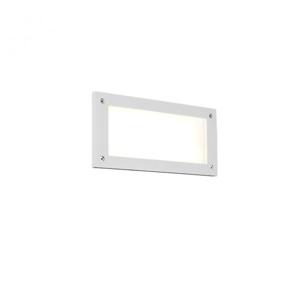 Trio 251060131 LED Außen Wandleuchte Kelly 1x9w | 900lm | 3000k | IP44 - weiß