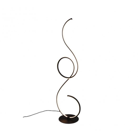 Trio 423410132 LED-Stehleuchte Jive 1x23w | 2700lm | 2700 + 4000 + 6000k - Fußschalter, dimmbar, schwarz