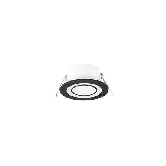 Trio 652510132 LED Deckenleuchte Core 1x5w | 450lm | 3000k - schwarz