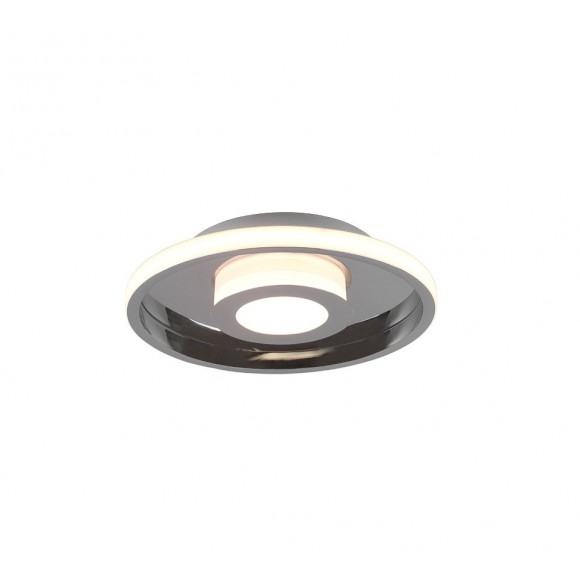 Trio 680810306 LED-Deckenleuchte Ascari 1x28w | 3200lm | 3000k | IP44 - 3 -Phase-Dimmen, Chrom