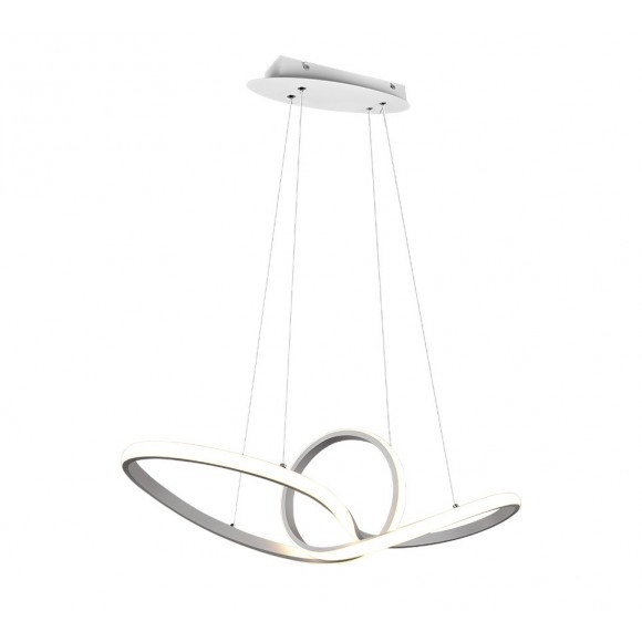 Trio R32751131 LED Deckenleuchte Sansa 1x28w | SMD | 3300lm | 4000k - 3-Phasen-Dimmen, weiß