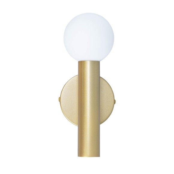 Italux WL-33574-1-GD Wandleuchte Filano | 5W G9 | gold | opal