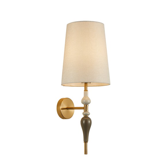 Italux WL-84678-AB Wandleuchte Moren E27