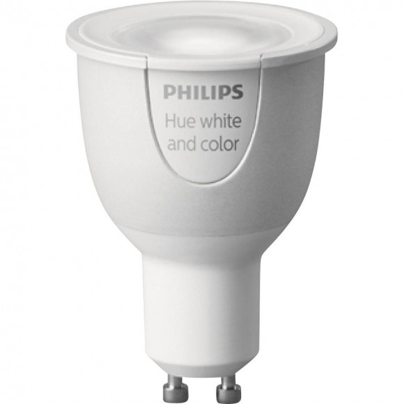 Philips Hue 8718696485880 1x6,5W LED Leuchtmittel | GU10 | 2000-6500K | RGB - White and Color Ambiance