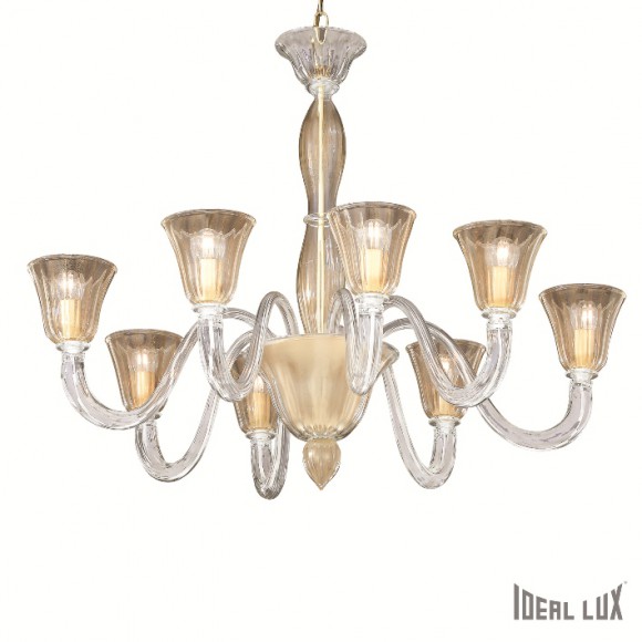 Ideal Lux 005850 Pendelleuchte 8x40W Foscari | E14