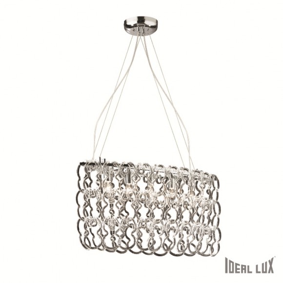 Ideal Lux Pendelleuchte Niagara 5x40W E14 - transparent