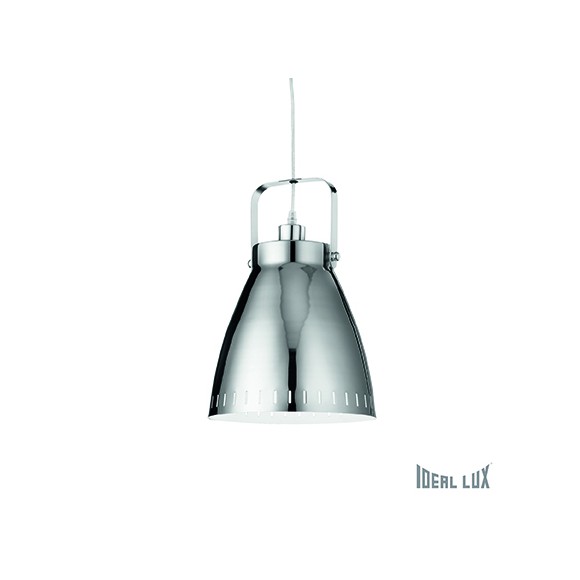 Ideal Lux 037332 Pendelleuchte Presa Big Cromo 1x60W | E27 - chrom
