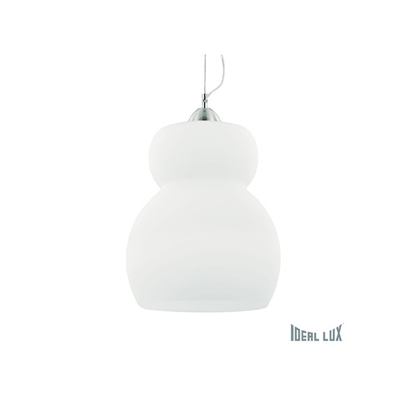 Ideal Lux Hängeleuchte - Kronleuchter RENE 1x60W E27 - weiß
