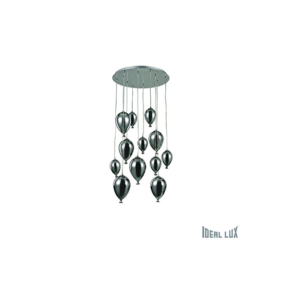 Ideal Lux Hängeleuchte Clown SP12 Cromo 12x40W G9 - Design-Freude