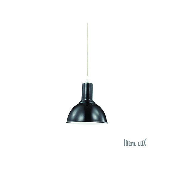 Ideal Lux Hängeleuchte - Ideal Lux Kronleuchter BENNY 1x60W E27 - schwarz