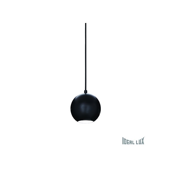 Ideal Lux Hängeleuchten - Kronleuchter MR 1x40W GU10 - schwarz