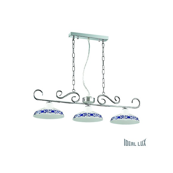 Ideal Lux Hängeleuchte Bassano SB3 3x40W E14 - Landart