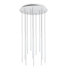 Ideal lux I341088 LED Pendel-Kronleuchter FILO | 19W integrierte LED-Quelle | 2700K