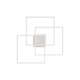 Ideal lux I341316 LED Anbau-Kronleuchter FRAME | 33W integrierte LED-Quelle | 2700K