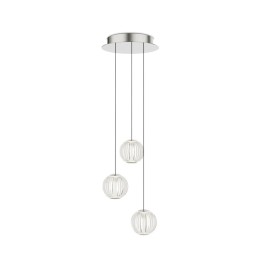 Ideal lux I343464 LED Pendel-Kronleuchter DIAMOND | 15W integrierte LED-Quelle | 3x470lm