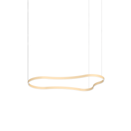 Ideal lux I345284 LED Pendel-Kronleuchter WAVES | 54W integrierte LED-Quelle