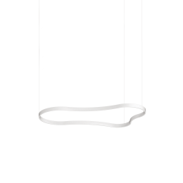 Ideal lux I345291 LED Pendel-Kronleuchter WAVES | 54W integrierte LED-Quelle