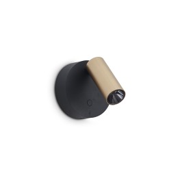 Ideal lux 347486 LED Spot-Wandleuchte ELF  | 3W integrierte LED-Quelle | 200lm | 3000K