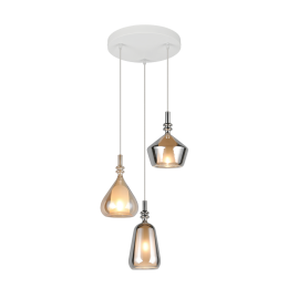 Trio T349430317 Pendel-Kronleuchter ALDEA  | 3x10W E14