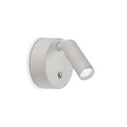 Ideal lux 350233 LED Spot-Wandleuchte BEAN  | 3W integrierte LED-Quelle | 180lm | 3000K