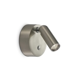 Ideal lux 364810 LED Spot-Wandleuchte BEAN  | 3W integrierte LED-Quelle | 180lm | 3000K