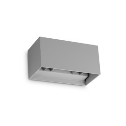 Ideal lux 366890 LED Außenwandleuchte ATOM | 25W integrierte LED-Quelle | 1440lm | 4000K