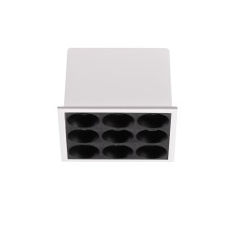 Ideal lux 367286 LED Spot-Deckenleuchte LIKA  | 10W integrierte LED-Quelle | 650lm | 3000K