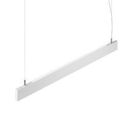 Ideal lux 368832 LED Pendelleuchte STEEL | 38W integrierte LED-Quelle | 3050lm | 3000K