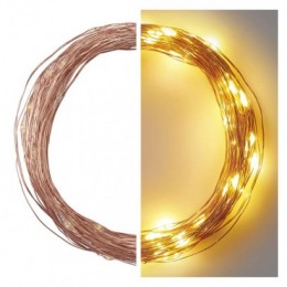 Emos D3aw02 Weihnachten Nano Kette 10m 100 LED | 3,6w | IP44