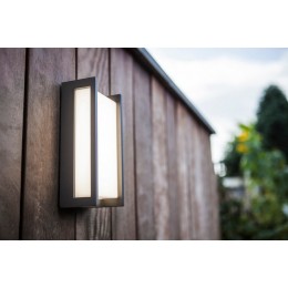 Lutec 5193013118 LED Außenwandleuchte Qubo 1x17,3W | 1300lm | 4000K | IP54