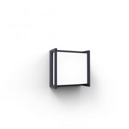 Lutec 5195404118 LED Außenwandleuchte Qubo 1x9,5W | 850lm | 4000K | IP54