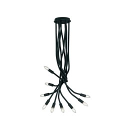 Luce Ambiente Design I-LOVER-9-NERO Pendel-Kronleuchter LOVER E14