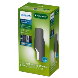 Philips 8721103104793 LED Außenwandleuchte Fira | 4W integrierte LED-Quelle | 800lm | 2700K