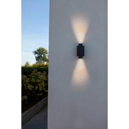 Lutec 6604002118 Außenwandleuchte Cypres 2x7W | GU10 | IP44