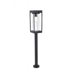 Lutec 6988802012 LED Außen-Solarpoller mit Sensor Flair 1x2W | E27 | 200lm | 2700K | IP44