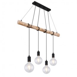 Globo 15439-4 Kronleuchter Rex 4x60W | E27