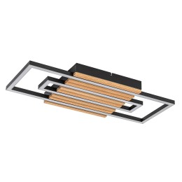 Rabalux 71456 LED Deckenleuchte Noxelle | 28W integrierte LED-Quelle | 1580lm | 3000/4000/6000K