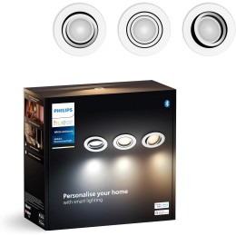 Philips Hue  8720169319813 LED Einbauleuchte Milliskin  | 3x4,2W GU10 | 3x400lm | 2200-6500K