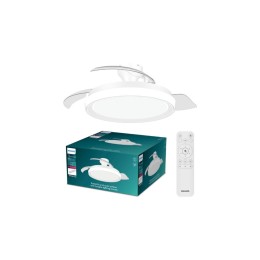 Philips 8721103096104 LED Ventilator mit Licht Bliss | 35W integrierte LED-Quelle | 4500lm | 2700-6