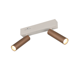 Trio T849210265 LED Spot-Deckenleuchte AMBALA  | 5W integrierte LED-Quelle | 2x500lm | 2300+3000+400