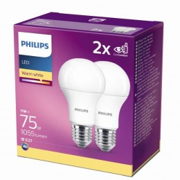 Philips 8718699726973 2x LED Leuchtmittel 1x11W | E27 | 2700K