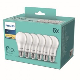 Philips 8718699775568 LED Set 6x13w-100w | E27 | 1521lm | 2700k